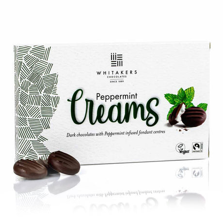 Whitakers, Whitakers Dark Chocolate Peppermint Creams 150g, Redber Coffee