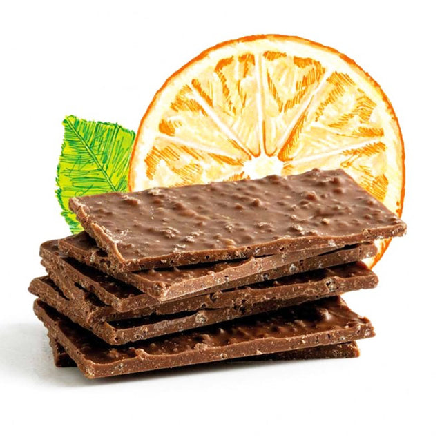 Whitakers, Whitakers Milk Chocolate Orange Wafer Thins 175g, Redber Coffee