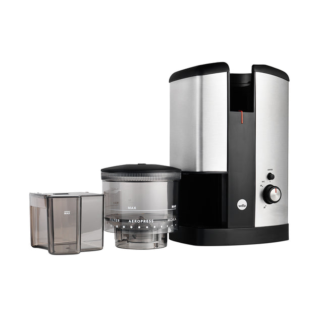 Wilfa, Wilfa Svart Electric Burr Coffee Grinder WSCG-2 - Silver, Redber Coffee